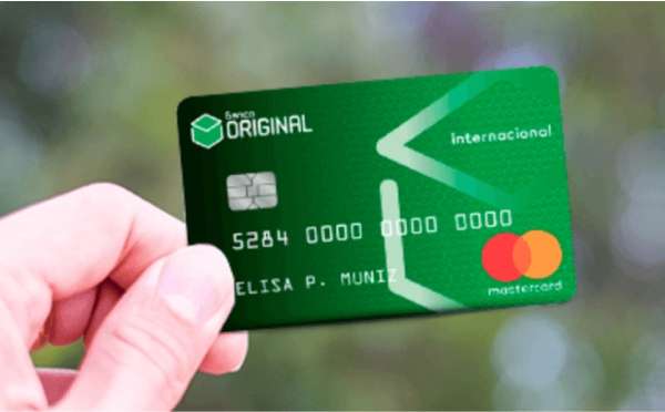 Aprovação do cartão de credito do banco original